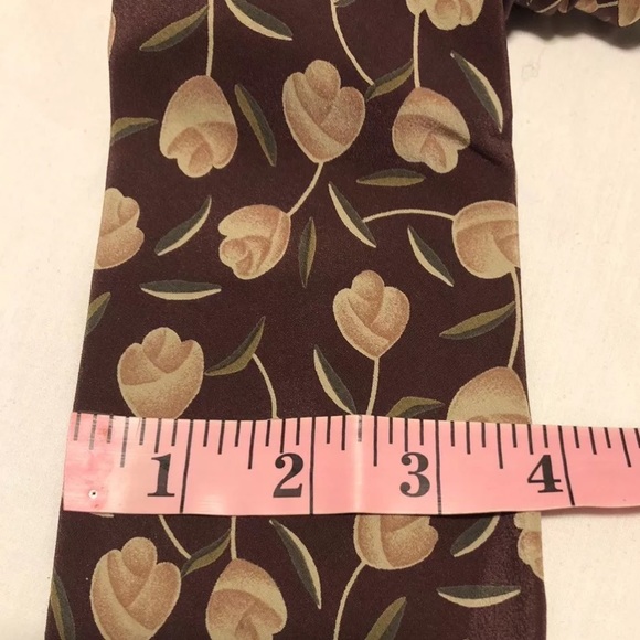 VTG Rare 80’s/90’s Tulip POLO By Ralph Lauren Tie - Picture 3 of 4